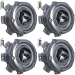 Fuel Offroad Wheels Chrome Custom Wheel Center Cap # 1004-08 / 1004-05 (4 CAPS) - Wheelcapking