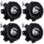 Fuel Offroad Wheels Gloss Black Custom Wheel Center Cap # 1004-08GB (4 CAPS) - Wheelcapking