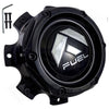 Fuel Offroad Wheels Gloss Black Custom Wheel Center Cap # 1004-08GB (1 CAP) - Wheelcapking