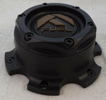 Fuel Wheel Flat Black Bronze Center Cap # 1004-27MBZ / 1004-26 (1 CAP) NEW+BOLTS - Wheelcapking