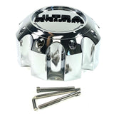Ultra Wheels Chrome Wheel Center Cap # 89-9782-UP (1 CAP) NEW + BOLTS