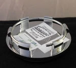 Motegi Wheels Chrome / Black Custom Wheel Center Caps # 2201010103 / SC-10 (4 CAPS)