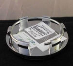 Motegi Wheels Chrome / Black Custom Wheel Center Caps # 2201010103 / SC-10 (1 CAP) - Wheelcapking