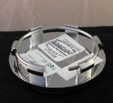 Motegi Wheels Chrome / Black Custom Wheel Center Caps # 2201010103 / SC-10 (1 CAP) - Wheelcapking