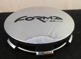 FORMA Wheels GIOK75-1 Chrome Custom Wheel Center Caps (4 CAPS) - Wheelcapking