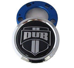 Dub Wheels Chrome Spinner Wheel Center Caps # 1002-01 (1 CAP) - Wheelcapking