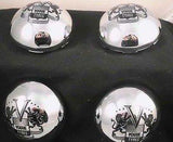Vogue Wheels 008-K86 Chrome Custom Wheel Center Caps (4 CAPS) - Wheelcapking