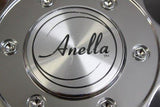 Anella Wheels Chrome Custom Wheel Center Cap # C160 (4 CAPS) - Wheelcapking