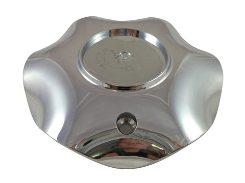 Prime Wheels # C8200-0 Wheels Chrome Custom Wheel Center Caps (4 CAPS) NO LOGO - Wheelcapking