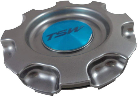 TSW Wheel CT14301HB Center Cap Grey (4 CAPS) - Wheelcapking