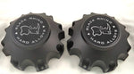 Black Rhino CAP M-791 Matte Black Wheel Center Cap 8 LUG (4 CAPS) - Wheelcapking