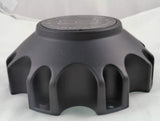 Black Rhino CAP M-791 Matte Black Wheel Center Cap 8 LUG (4 CAPS) - Wheelcapking