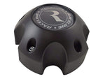 Raceline Wheels PD-CAPSX-P981-5H1 / 311160 Wheels Flat Black Custom Wheel Center Caps (1 CAP) 5 LUG - Wheelcapking