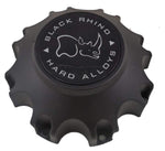 Black Rhino CAP M-791 Matte Black Wheel Center Cap 8 LUG (4 CAPS) - Wheelcapking