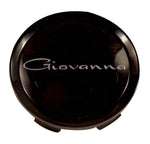 Giovanna Flat Black Custom Wheel Center Cap # 998K75 / S709-29 (4 CAPS) - Wheelcapking