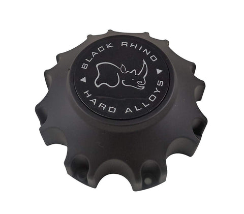 Black Rhino C805501-CAP Wheels Flat Black Custom Wheel Center Cap (1 CAP) - Wheelcapking