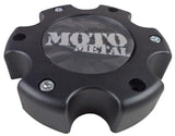 Moto Metal # 845L145 Wheels Flat Black Custom Wheel Center Caps NEW! (1 CAP) - Wheelcapking