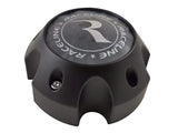 Raceline Wheels Flat Black Custom Wheel Center Caps # CAP M-865 (1 CAP) 5 LUG - Wheelcapking