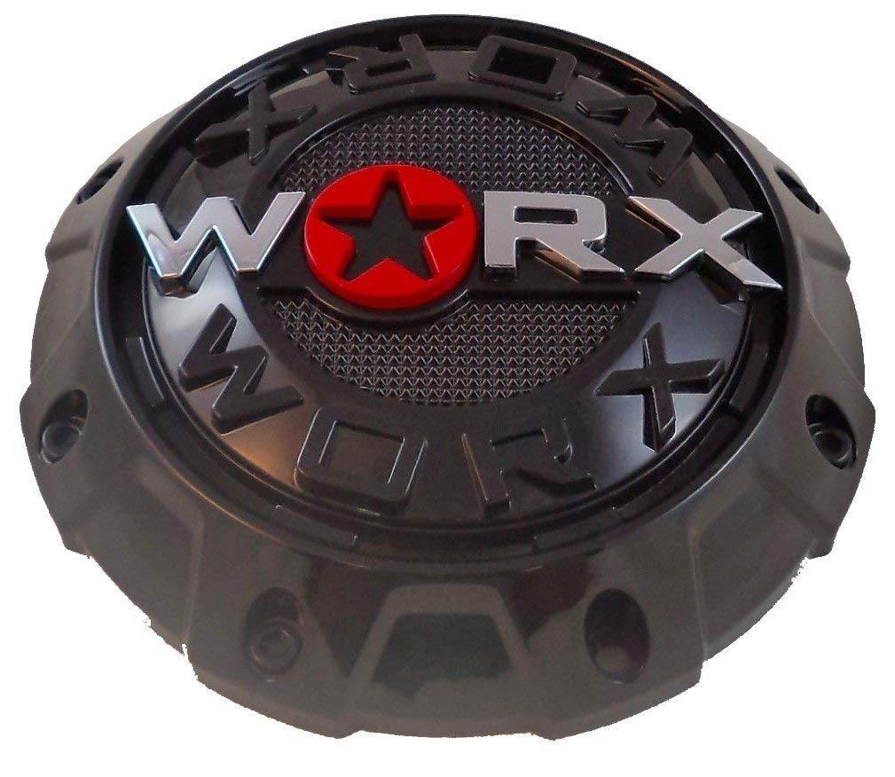 Used WORX WRX-8856SB 912S11 Black Wheel Center Cap - 1 Piece, Anti-Fade