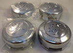 Sportrux Wheels Chrome Custom Wheel Center Cap # 96-0166 (4 CAPS) - Wheelcapking
