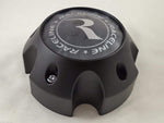 Raceline Wheels Flat Black Custom Wheel Center Caps # CAP M-865 (4 CAPS) 5 LUG - Wheelcapking