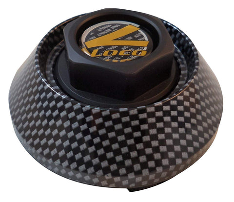 Loco Wheels # A-50 Chrome Custom Wheel Center Cap (4 CAPS)