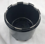 American Outlaw Wheels Flat Black Custom Wheel Center Caps # BC-893 (4 CAPS) - Wheelcapking