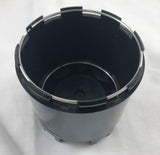 American Outlaw Wheels Flat Black Custom Wheel Center Caps # BC-893 (4 CAPS) - Wheelcapking