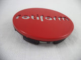 RotiForm Red Custom Wheel Center Caps # 1003-40RC (1 Cap) - Wheelcapking