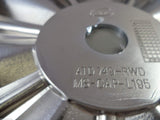 Mossa Wheels Chrome Custom Wheel Center Caps # 749-RWD /MS-CAP-L195 (4 CAPS) - Wheelcapking