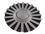 MPW Wheels MC5011N301 / C10MP501MMB Silver /Black Custom Wheel Center Cap (SET OF 4)