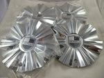 Mossa Wheels Chrome Custom Wheel Center Caps # 749-RWD /MS-CAP-L195 (4 CAPS) - Wheelcapking