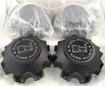 Black Rhino CAP M-791 Matte Black Wheel Center Cap 8 LUG (4 CAPS) - Wheelcapking