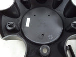 American Outlaw Wheels Flat Black / Chrome Logo Custom Wheel Center Caps # BC-787S (4 CAPS) - Wheelcapking