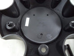 American Outlaw Wheels Flat Black / Chrome Logo Custom Wheel Center Caps # BC-787S (1 CAP) - Wheelcapking