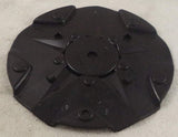 2 Crave C518702 Wheels Gloss Black Center Caps (1 CAP) - Wheelcapking