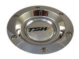 TSW Wheel PC-E68-2 Center Cap Chrome (4 CAPS) - Wheelcapking