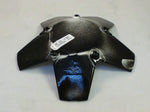 Moz Wheels 938-AL-CAP Silver / Black Metal Custom Wheel Center Caps (1 CAP)