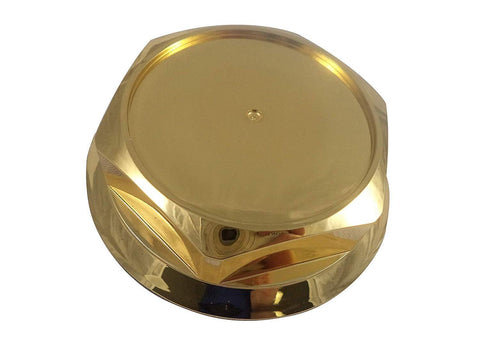 Prime Wheels Gold Hex Nut # PW-28H (1 Cap) NO Logo - Wheelcapking