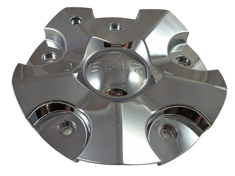 STARR C984-1 Custom Wheel Center Cap Chrome (4 CAPS) NEW! - Wheelcapking