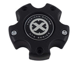 American Racing ATX Wheels Flat Black Custom Wheel Center Caps # CAP M-733 / AX845L121 (4 CAPS) - Wheelcapking