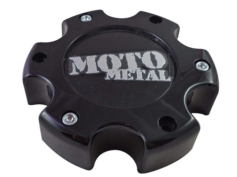 Moto Metal # 845L145 Wheels Gloss Black Custom Wheel Center Caps NEW! (4 CAPS)