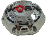 Worx Wheels Chrome Custom Wheel Center Caps # A89-8856 / WRX-8856 (4 CAPS) - Wheelcapking