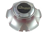 Giovanna Wheels Silver Custom Wheel Center Cap # 136C (1 CAP)