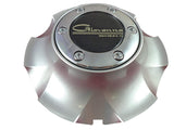 Giovanna Wheels Silver Custom Wheel Center Cap # 136C (1 CAP)