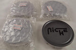 Niche Wheels CAP M-773 / 1003-22 Custom Center Cap Grey (Set of 4) - Wheelcapking