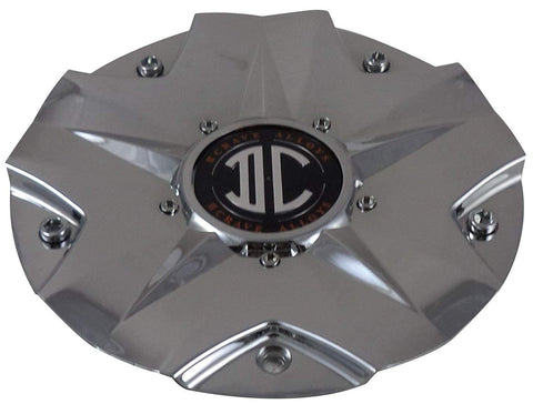 2 Crave Wheels Chrome Center Caps # C518702 (1 CAP) - Wheelcapking