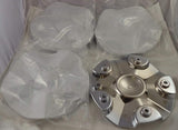 STARR C984-1 Custom Wheel Center Cap Chrome (4 CAPS) NEW! - Wheelcapking
