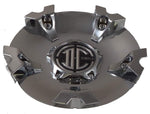 2 Crave Wheels Chrome Lug Wheel Center Caps QTY 4 # CAP-N018 - Wheelcapking