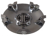 2 Crave Wheels Chrome Lug Wheel Center Caps QTY 4 # CAP-N018 - Wheelcapking